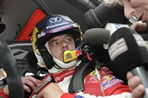 Argentina Gallery: World Rally Championship: Sebastien Loeb, Citroen, at the end of the final stage