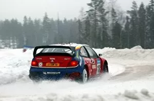 Images Dated 10th February 2003: World Rally Championship: Sebastien Loeb / Daniel Elena Citroen Xsara WRC finished seventh to