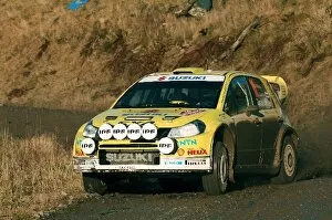 Cardiff Gallery: World Rally Championship: Toni Gardemeister Suzuki SX4 WRC on Stage 12
