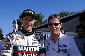 Images Dated 4th June 2001: World Rally Championship: Winner Colin McRae with team boss Malcom Wilson