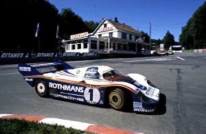 Belgian Gallery: World Sports Prototype Championship: Race winners Jacky Ickx / Jochen Mass Rothmans Porsche 956
