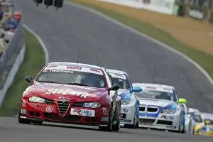 Images Dated 23rd September 2007: World Touring Car Championship: Oliver Tielemans N.technology Alfa Romeo 156