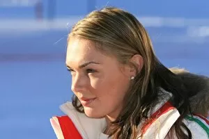 Images Dated 11th January 2007: Wrooom Ferrari Ski Event: Tamara Ecclestone, daughter of Bernie Ecclestone, F1 Supremo